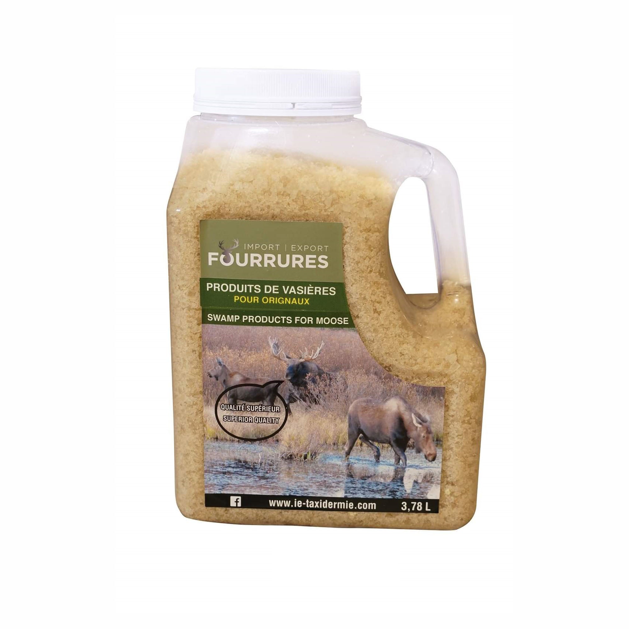 Produit de vasières pour orignaux, 4.78 litres