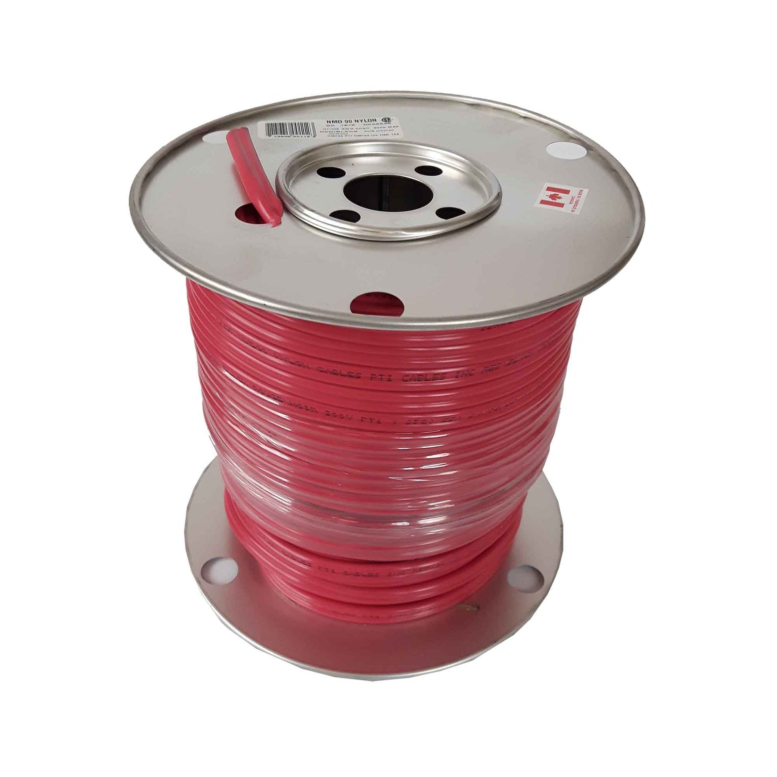 Fil domestique de construction NMD90 12/2 en rouge, 246'